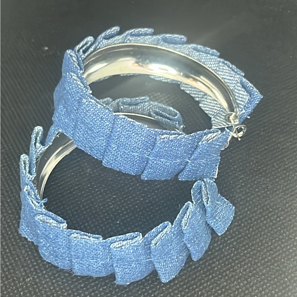 Cute Ruffle Hoops